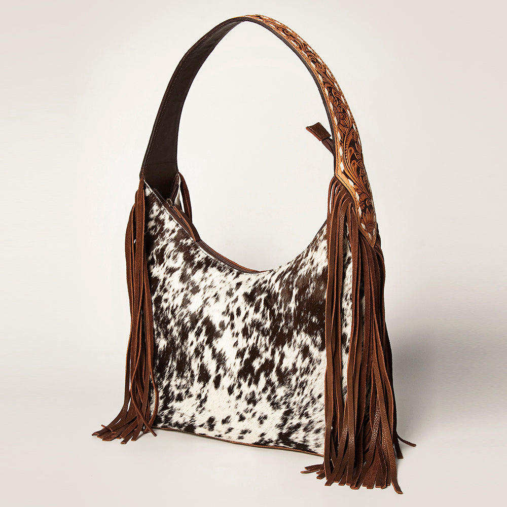 American Darling ADBGI112B Women's Brown Hair-On Hide Western