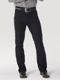 Wrangler 82NV Men's Navy Blue Wrancher Dress Jeans  Classic Fit, High Rise, Polyester Twill