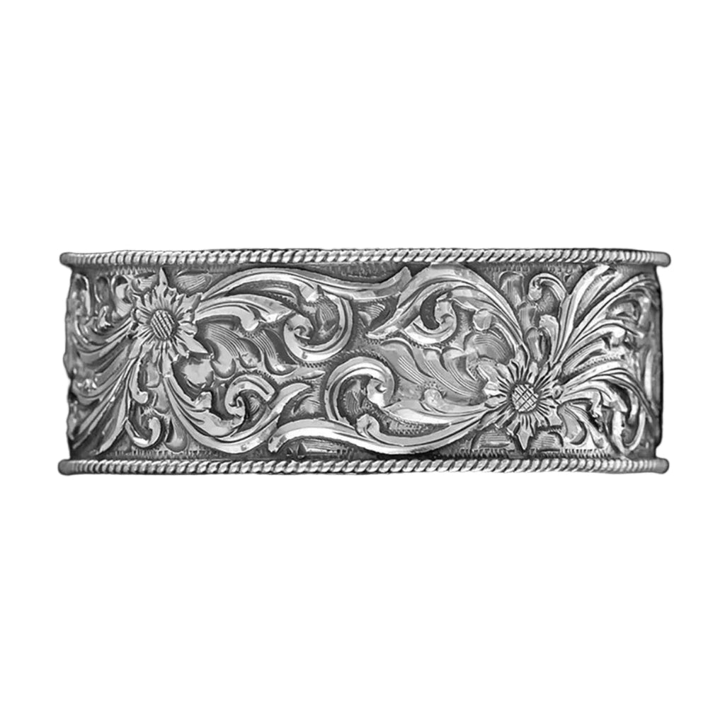 VOGT SILVERSMITHS 014-061 THE CLASSIC CLARA CUFF STERLING SILVER BRACELET