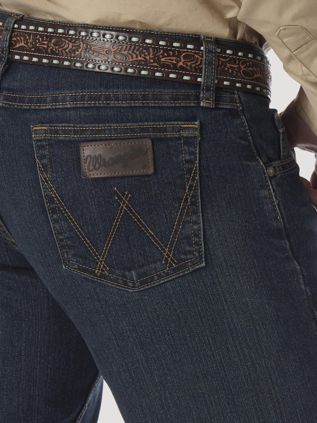 Wrangler 20X 02MACRB Men's Advanced Comfort Slim Fit Bootcut Jeans - Mid Rise, Classic 5-Pocket