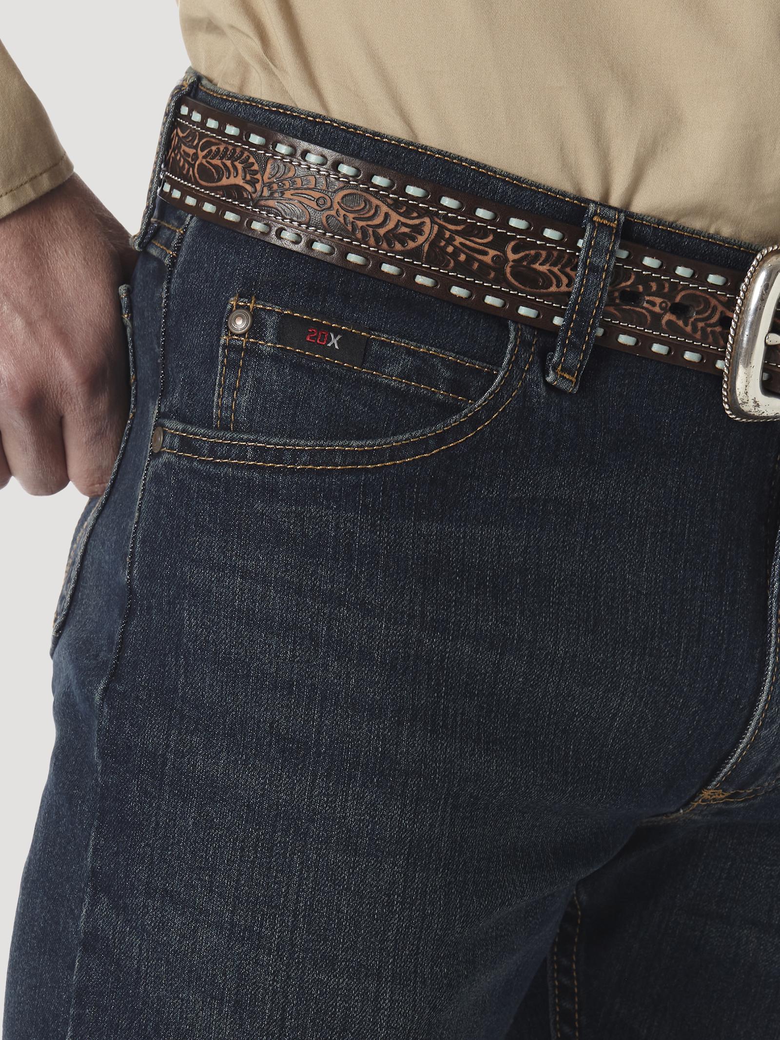 Wrangler 20X 02MACRB Men's Advanced Comfort Slim Fit Bootcut Jeans - Mid Rise, Classic 5-Pocket