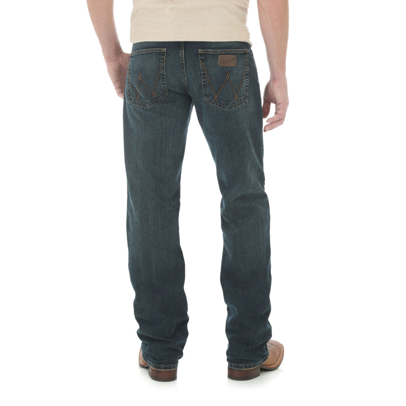 Wrangler 20X 02MACRB Men's Advanced Comfort Slim Fit Bootcut Jeans - Mid Rise, Classic 5-Pocket