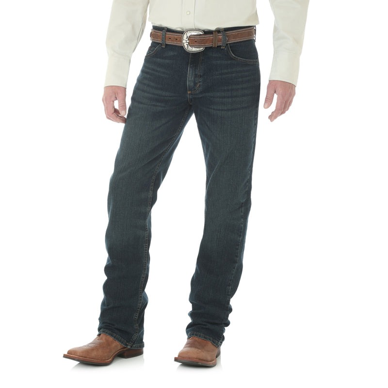 Wrangler 20X 02MACRB Men's Advanced Comfort Slim Fit Bootcut Jeans - Mid Rise, Classic 5-Pocket