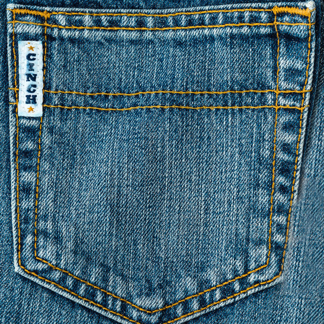 Cinch MB92834003 Men's White Label Relaxed Fit Jeans  Light StoneWash, Mid Rise, Straight Leg