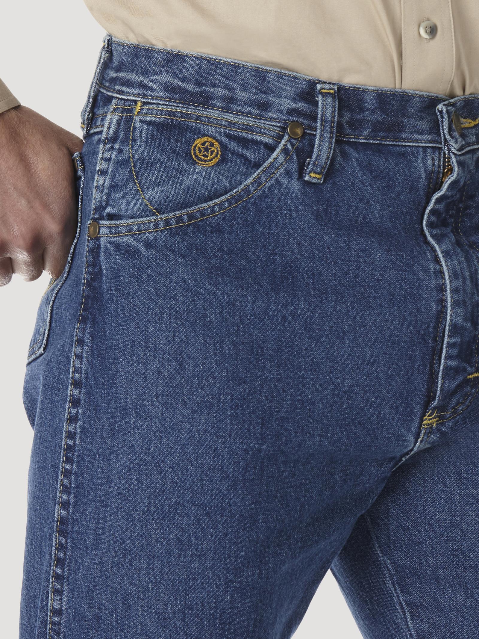 Wrangler 13MGSHD Men's George Strait Cowboy Cut Original Fit Jeans - Heavy Denim, Tapered Leg