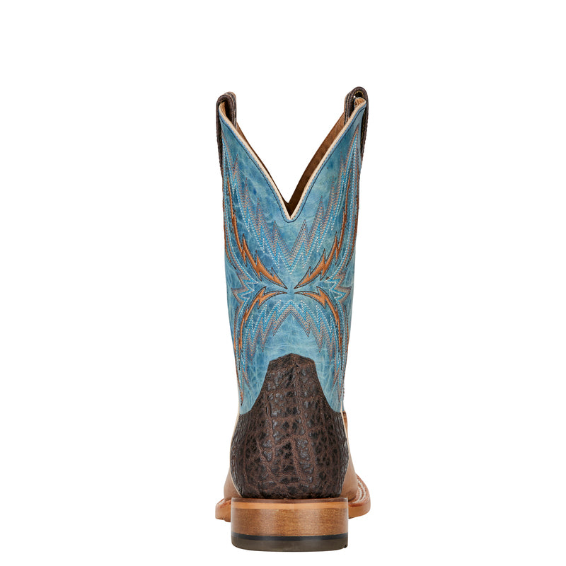 Ariat 10021679 Men's Arena Rebound Western Boots, Brown, 11" Shaft, Wide Square Toe, ATS Insole