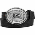 JUSTIN 242BK MEN'S TROPHY LEATHER BELT