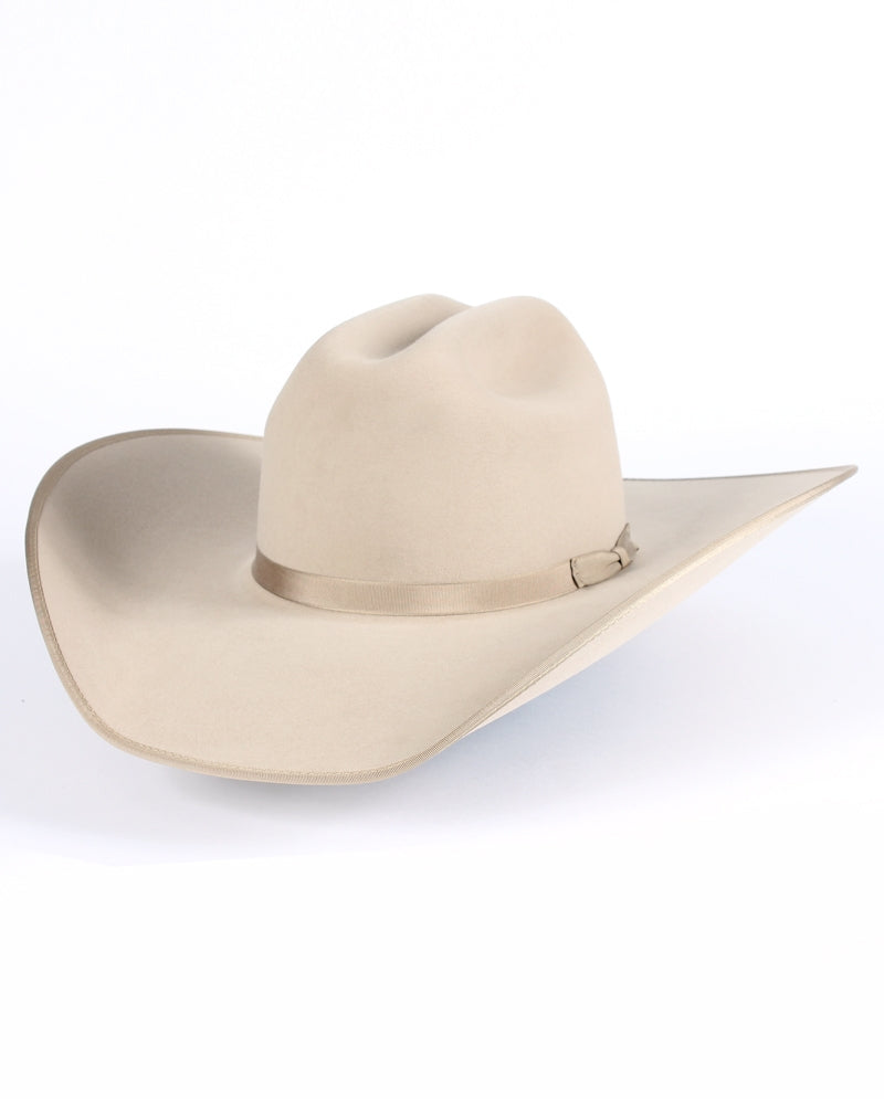 Rodeo King 7X 4.5-B Men's Buckskin Felt Cowboy Hat  7X Construction, Bound Edge, Premium Felt