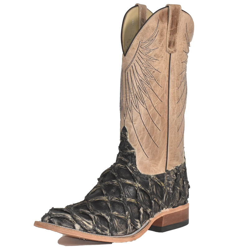 ANDERSON BEAN 321749 MEN'S BROWN RAVEN BIG BASS COWBOY BOOT