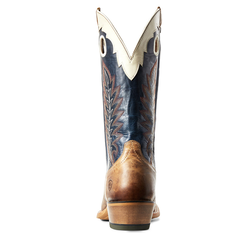 Ariat 10029694 Men's Western Boots, Dusted Wheat Brown, Wide Square Toe, ATS Pro, Leather Shaft