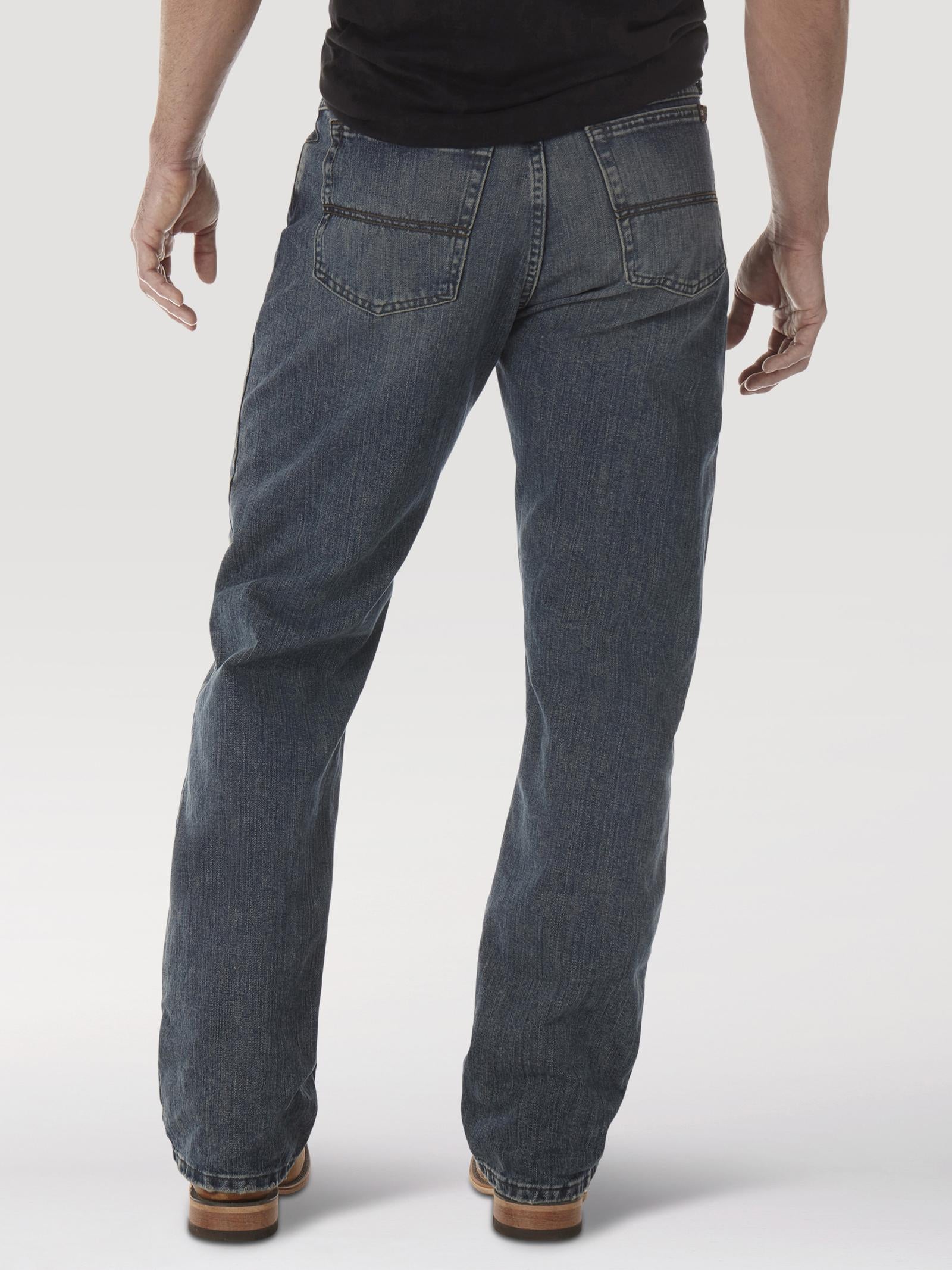 Wrangler 33MWXVM Mens 20X 33 Extreme Relaxed Jeans  Vintage Midnight, Straight Leg, 12oz Denim