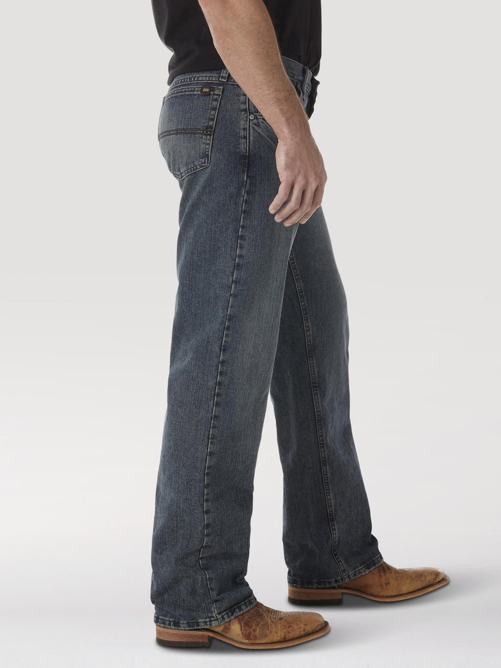 Wrangler 33MWXVM Mens 20X 33 Extreme Relaxed Jeans  Vintage Midnight, Straight Leg, 12oz Denim