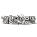 BRIGHTON 34703 LADIES MOSAICA TILE LEATHER BELT