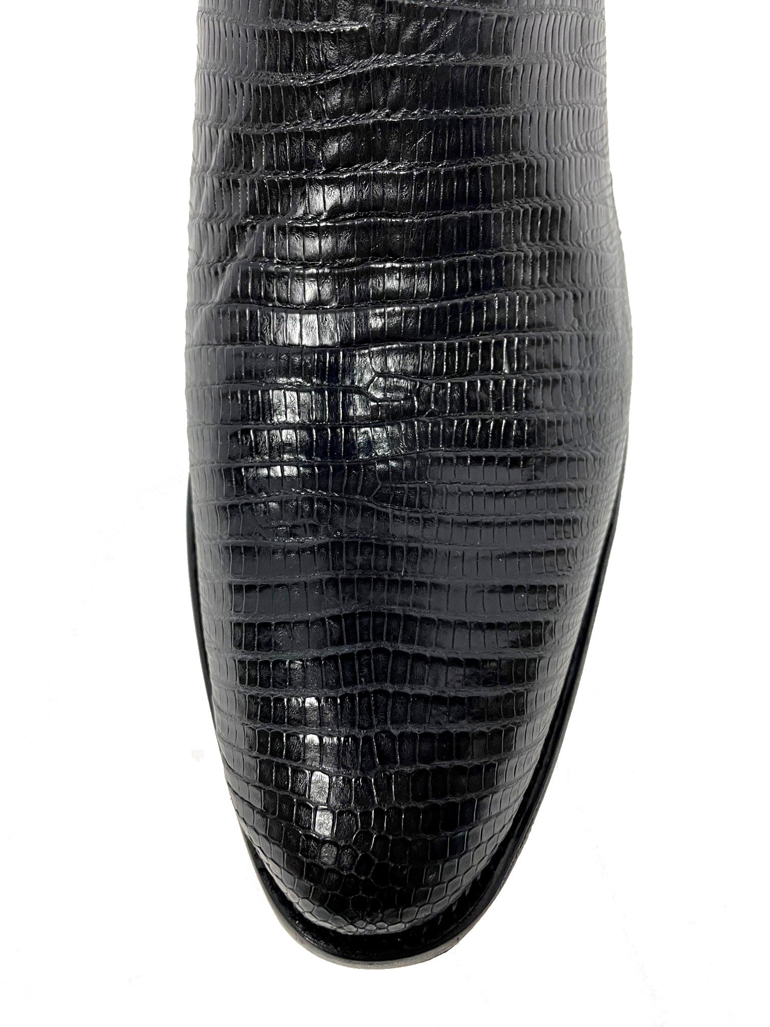 Ferrini USA Cowboy Black Lizard R Toe