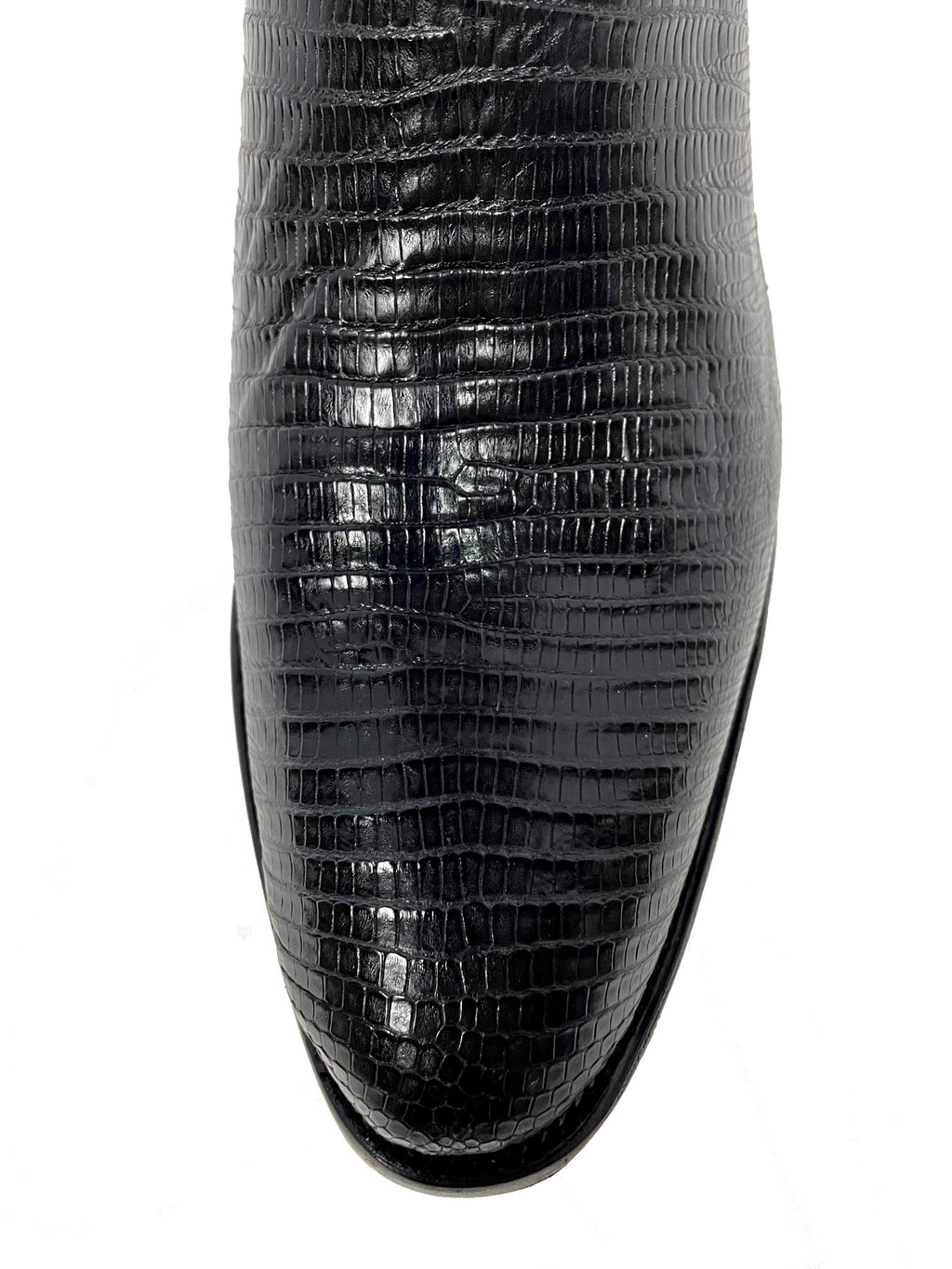 Ferrini USA Cowboy Black Lizard R Toe