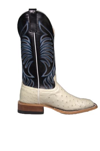 ANDERSON BEAN 361879 FULL QUILL IVORY OSTRICH