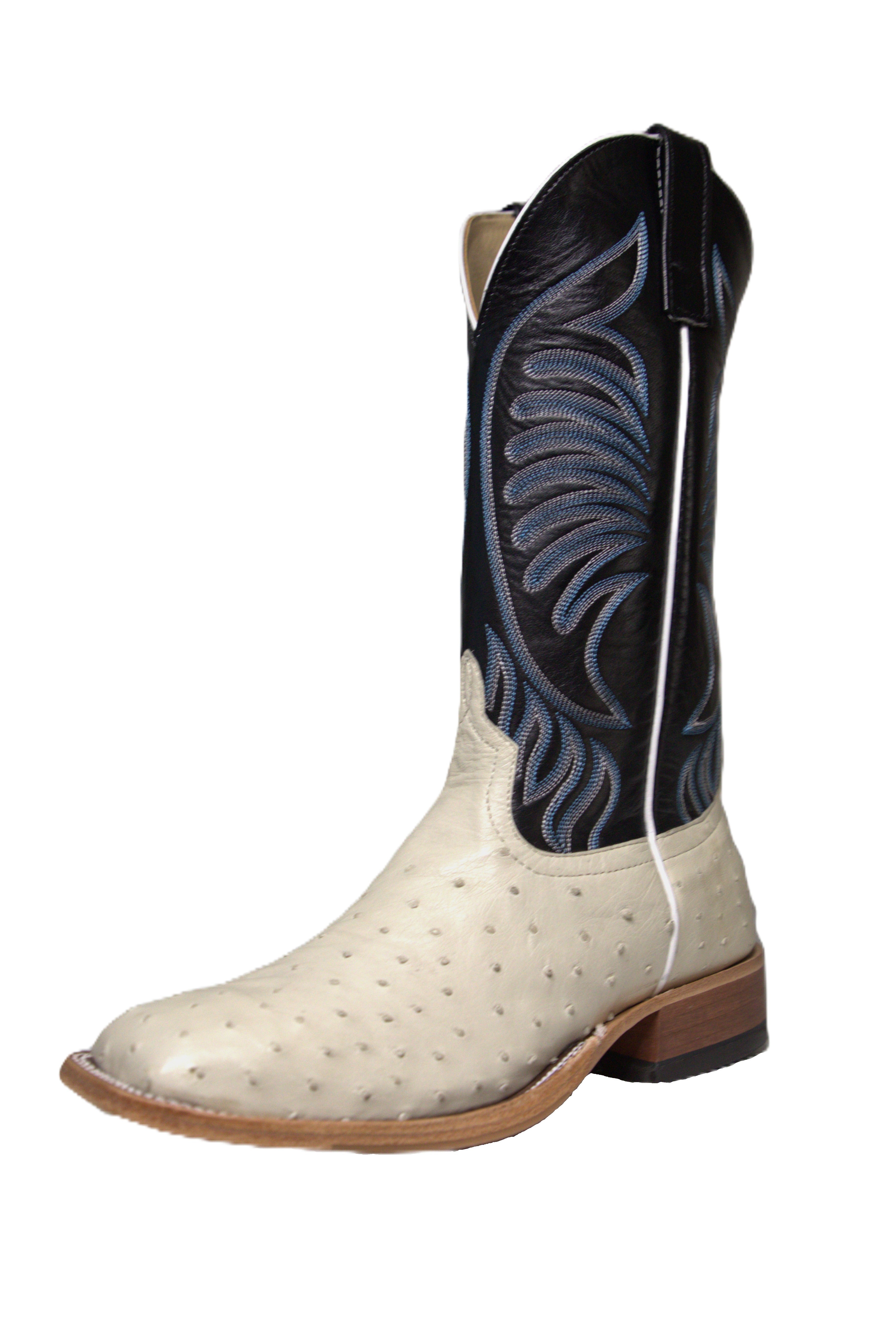 ANDERSON BEAN 361879 FULL QUILL IVORY OSTRICH