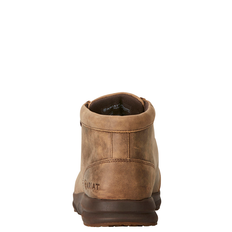 Ariat 10021723 Men's Spitfire Shoes, Brown Bomber, Lace-Up, Round Toe, Cushioned, Rubber Outsole