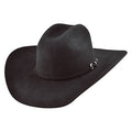 Justin JF0630KERM Bent Rail 6X Cowboy Hat, Fur Felt Blend with Leather Band, 4.5 inch Brim