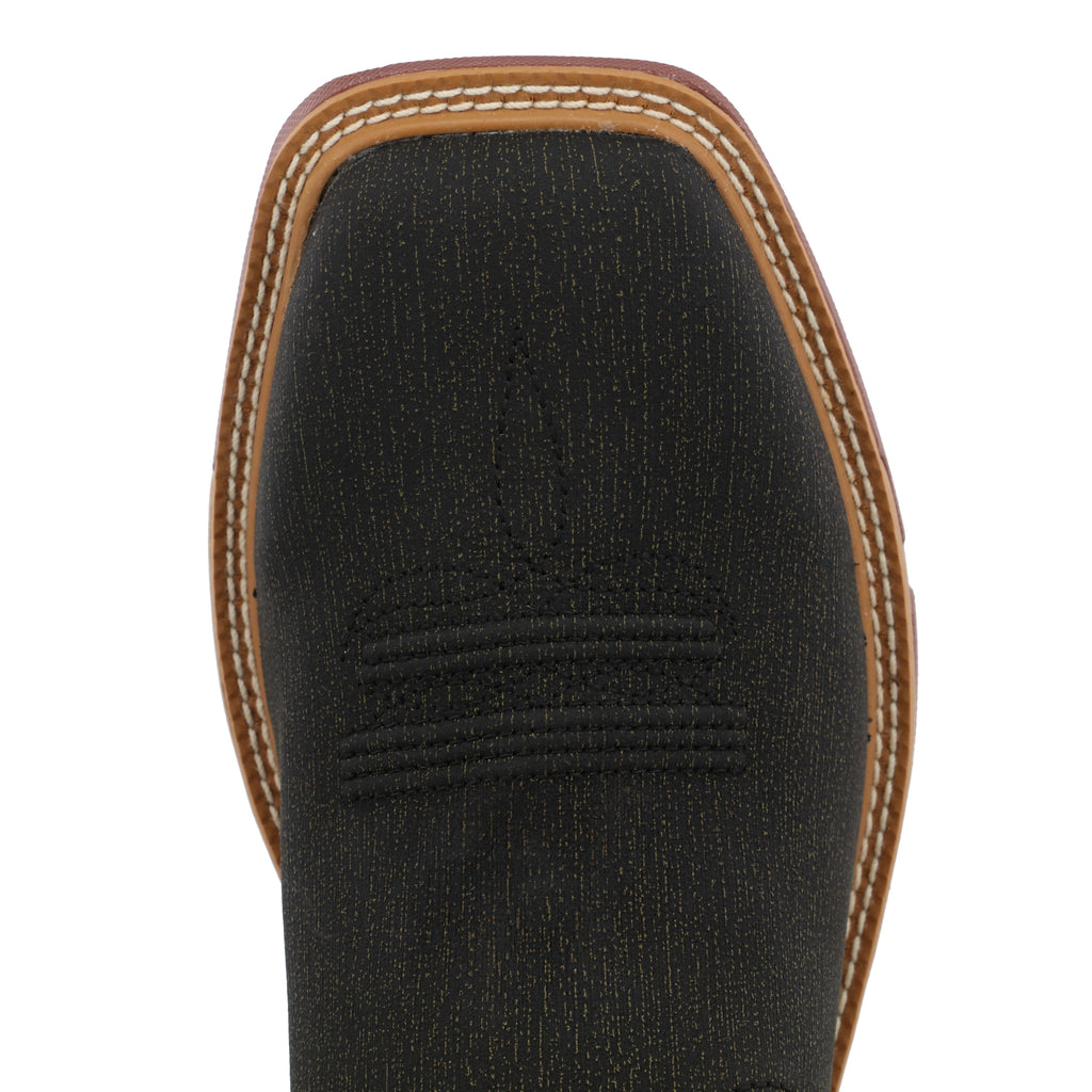 Twisted X MXB0002 Men's Charcoal Grey Western Work Boots - WS Toe, CellStretch, Slip-Resistant