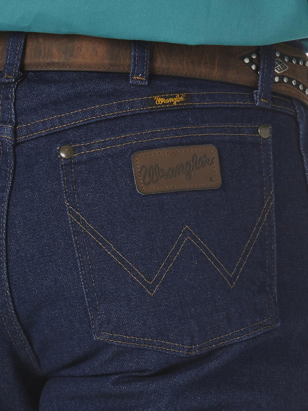 Wrangler 47MWZPW Men's Premium Performance Prewashed Cowboy Cut Jeans, Regular Fit, Cotton Denim