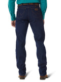 Wrangler 47MWZPW Men's Premium Performance Prewashed Cowboy Cut Jeans, Regular Fit, Cotton Denim