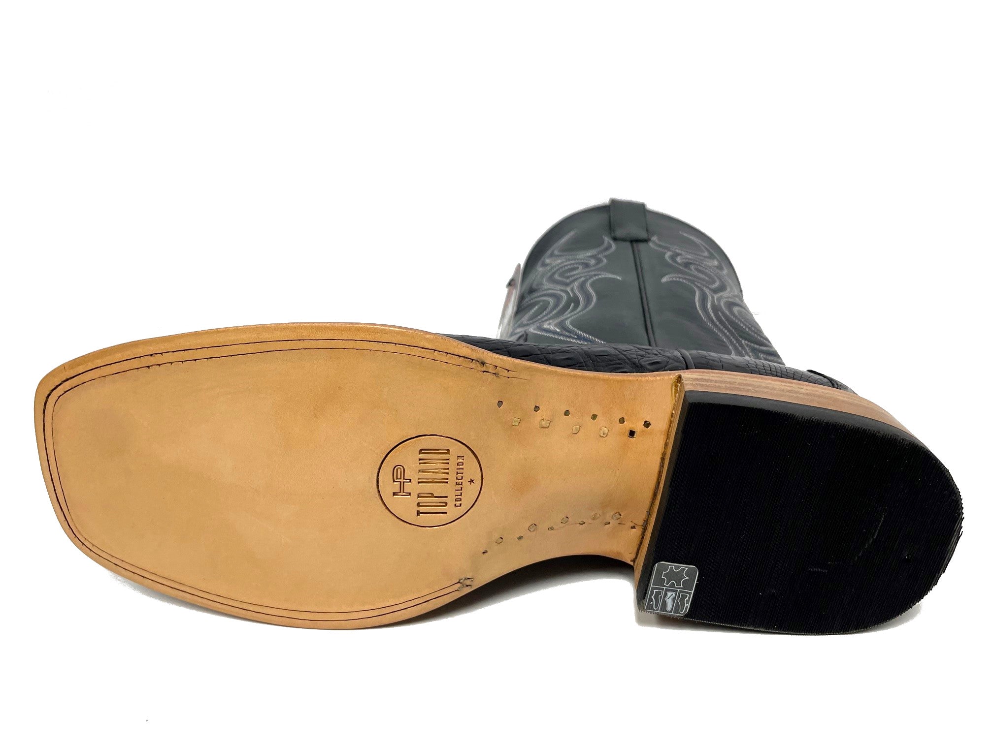 Top Hand HP8002 Men's Black Caiman Cowboy Boots – Tener's Western