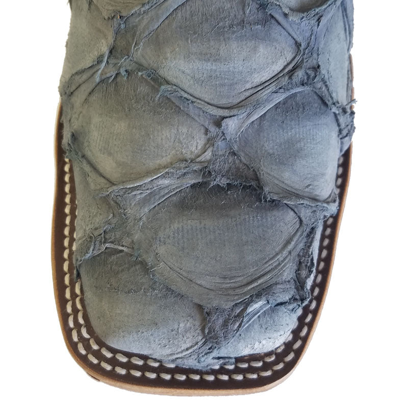 Anderson Bean 323379 Men's Western Boots, Titan Blue Big Bass, Castlerock Buffamonte, DB Toe