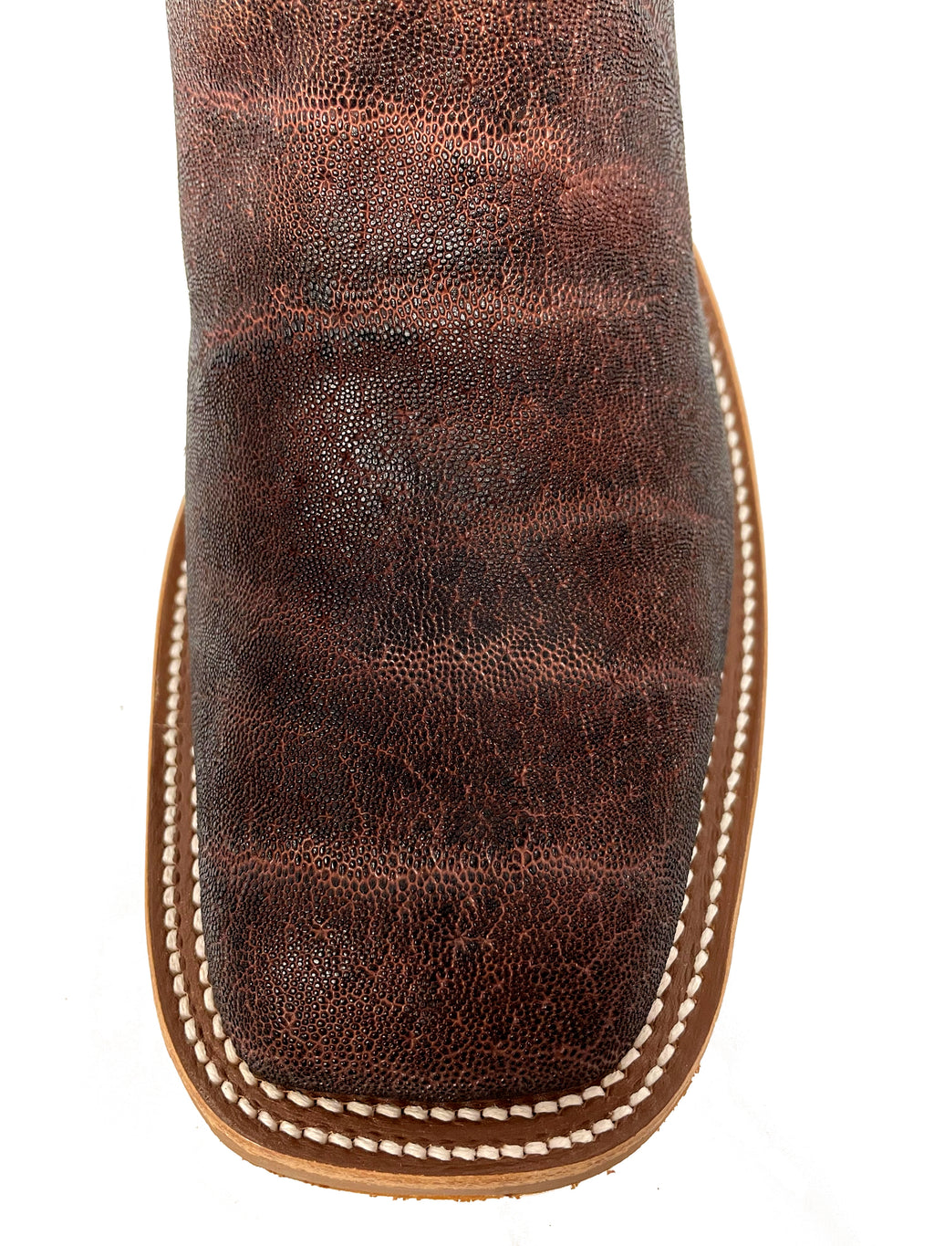 Anderson Bean S3013 Men's Western Boots, Bark Vintage Elephant, DB Toe, Rubber Sole, Handmade TX