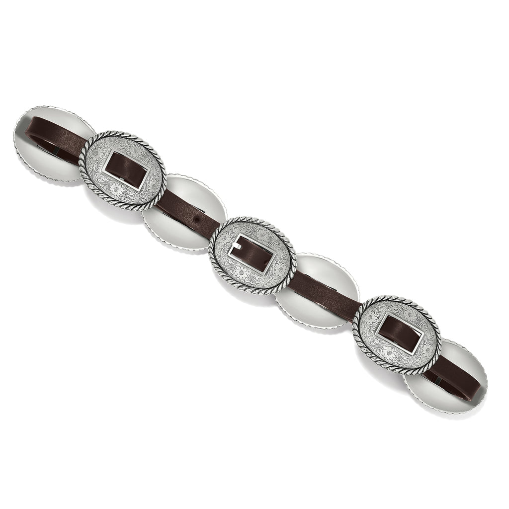 BRIGHTON 5583L FANDANGO CONCHO BELT