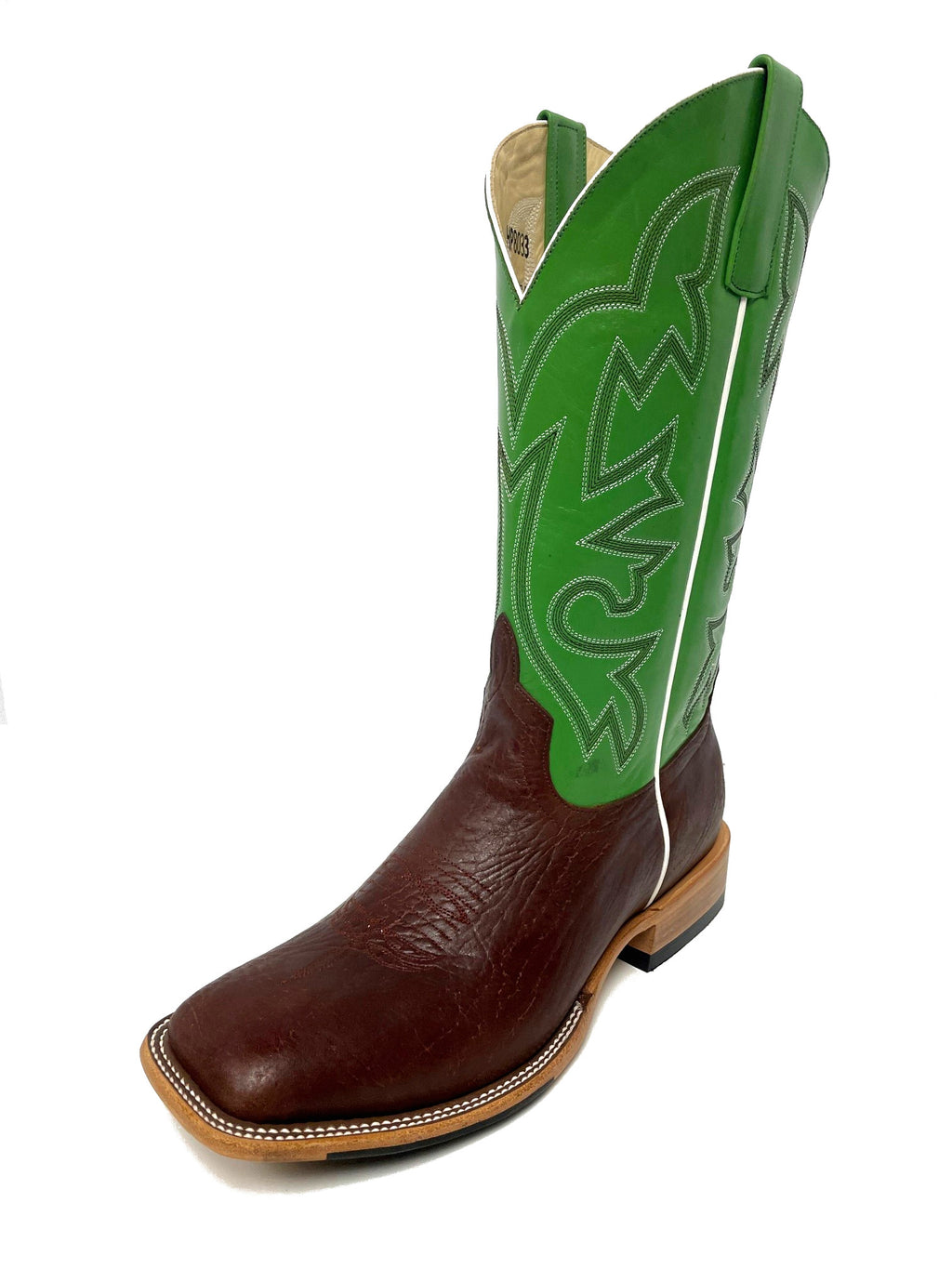 Horse Power HP8033 Men's Spitfire Shoulder Cowboy Boots - Green Soft Ice Top - Tener's Exclusive