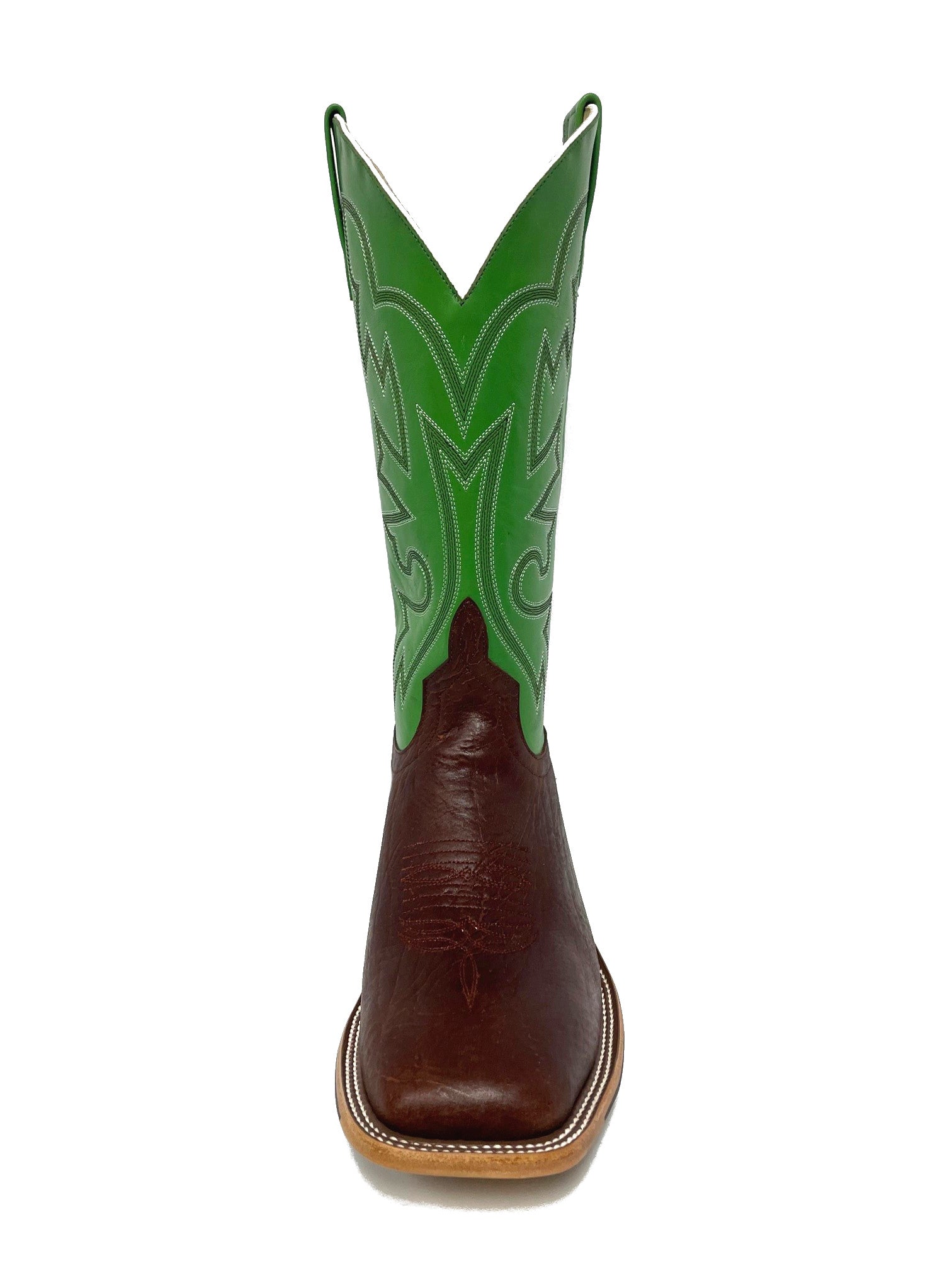 Horse Power HP8033 Men's Spitfire Shoulder Cowboy Boots - Green Soft Ice Top - Tener's Exclusive