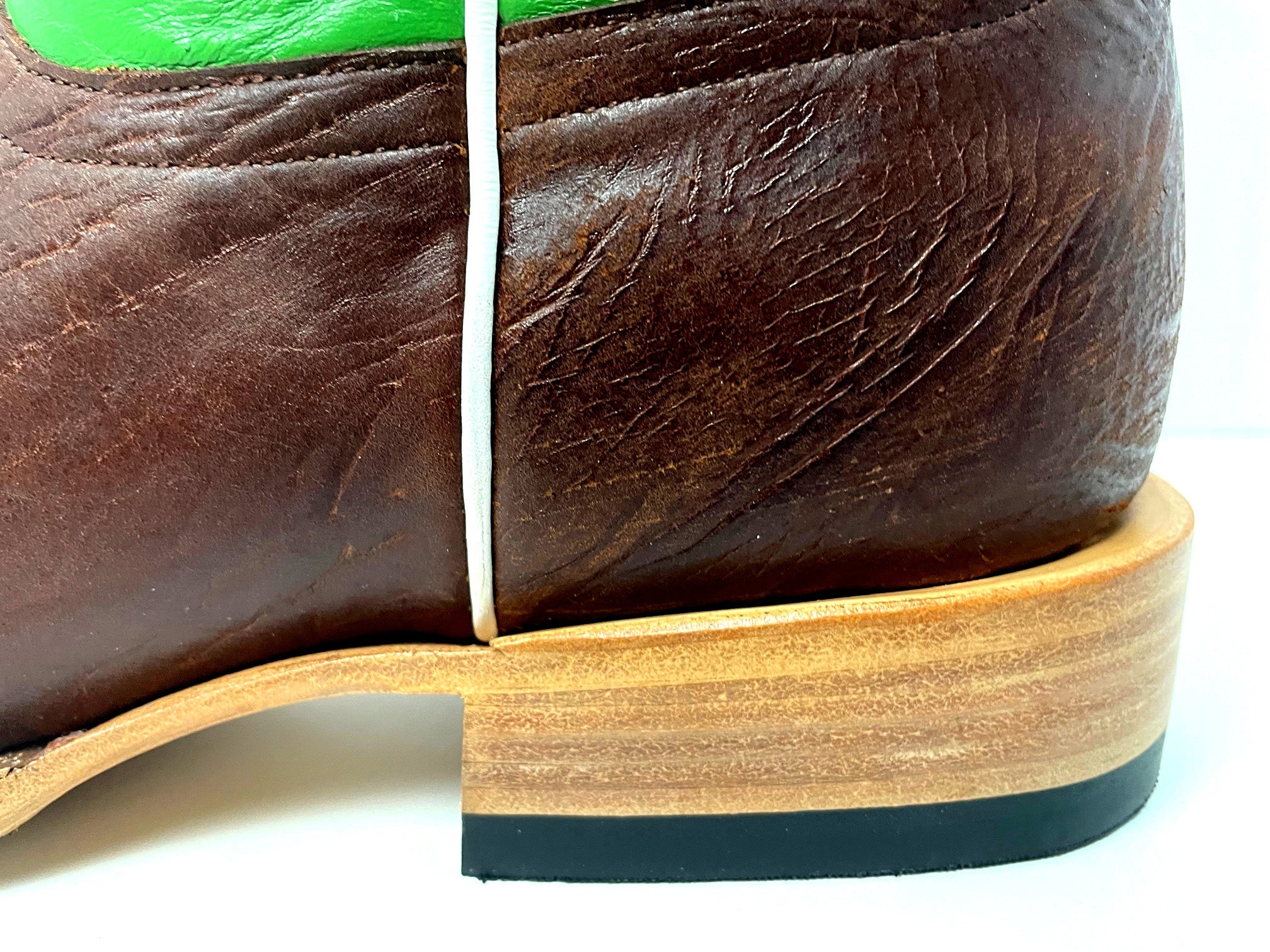 Horse Power HP8033 Men's Spitfire Shoulder Cowboy Boots - Green Soft Ice Top - Tener's Exclusive