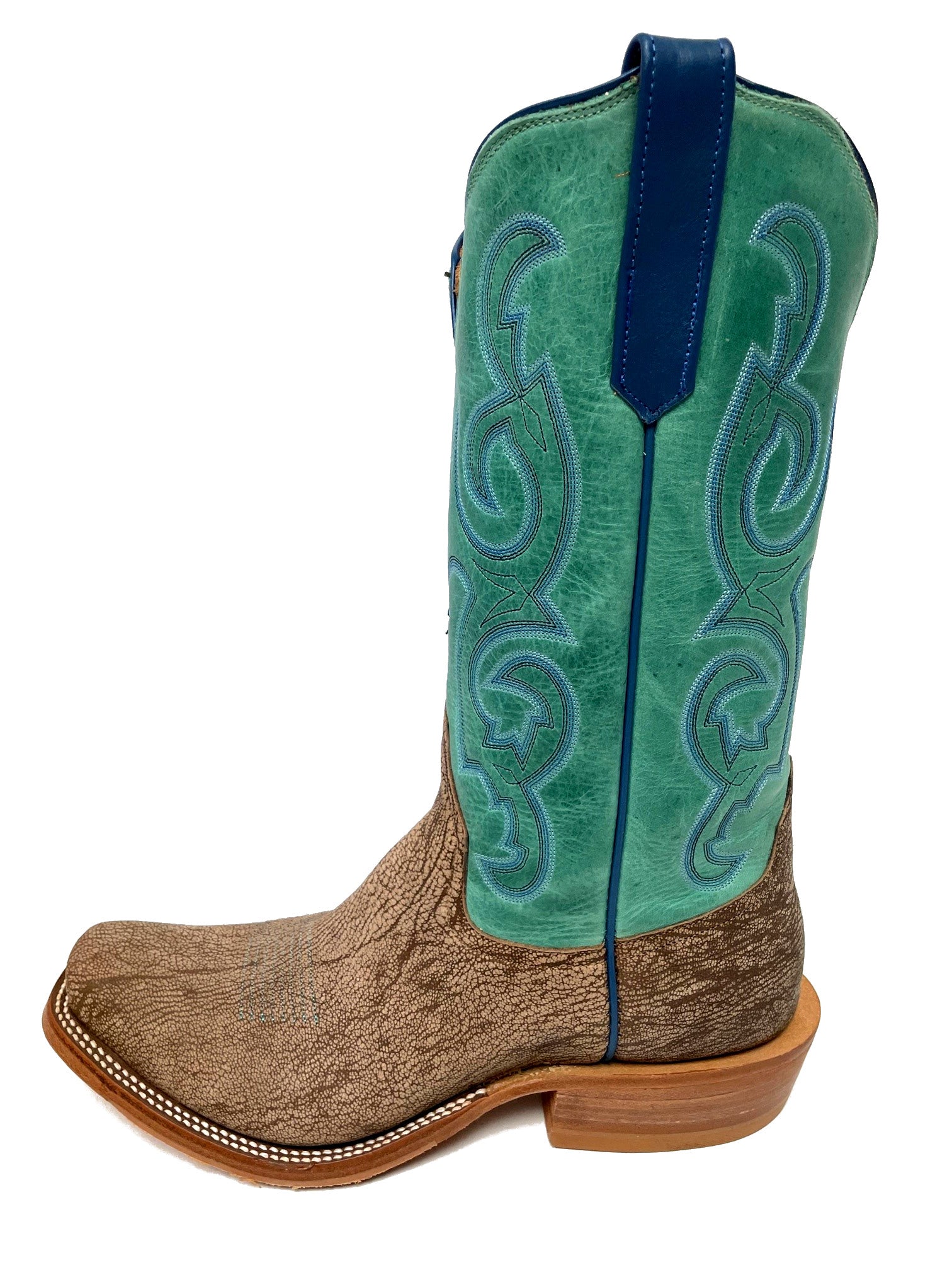 Rios of Mercedes Green Tan Goat