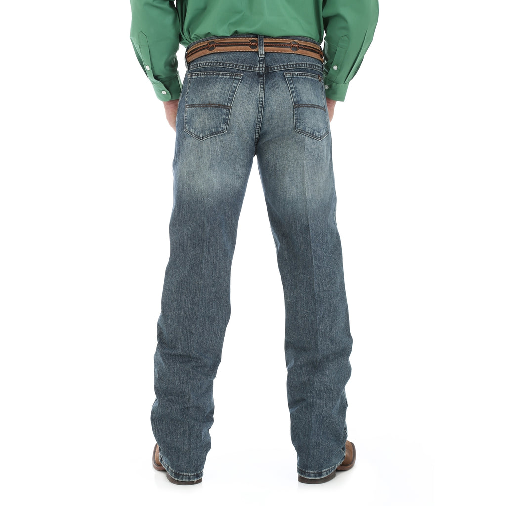Wrangler 33MWXVM Mens 20X 33 Extreme Relaxed Jeans  Vintage Midnight, Straight Leg, 12oz Denim
