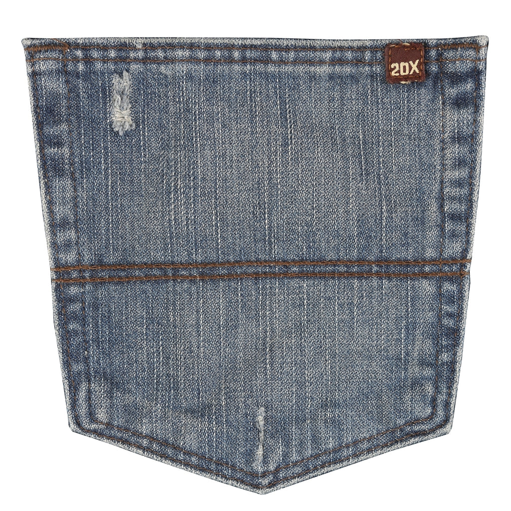 Wrangler 33MWXVM Mens 20X 33 Extreme Relaxed Jeans  Vintage Midnight, Straight Leg, 12oz Denim