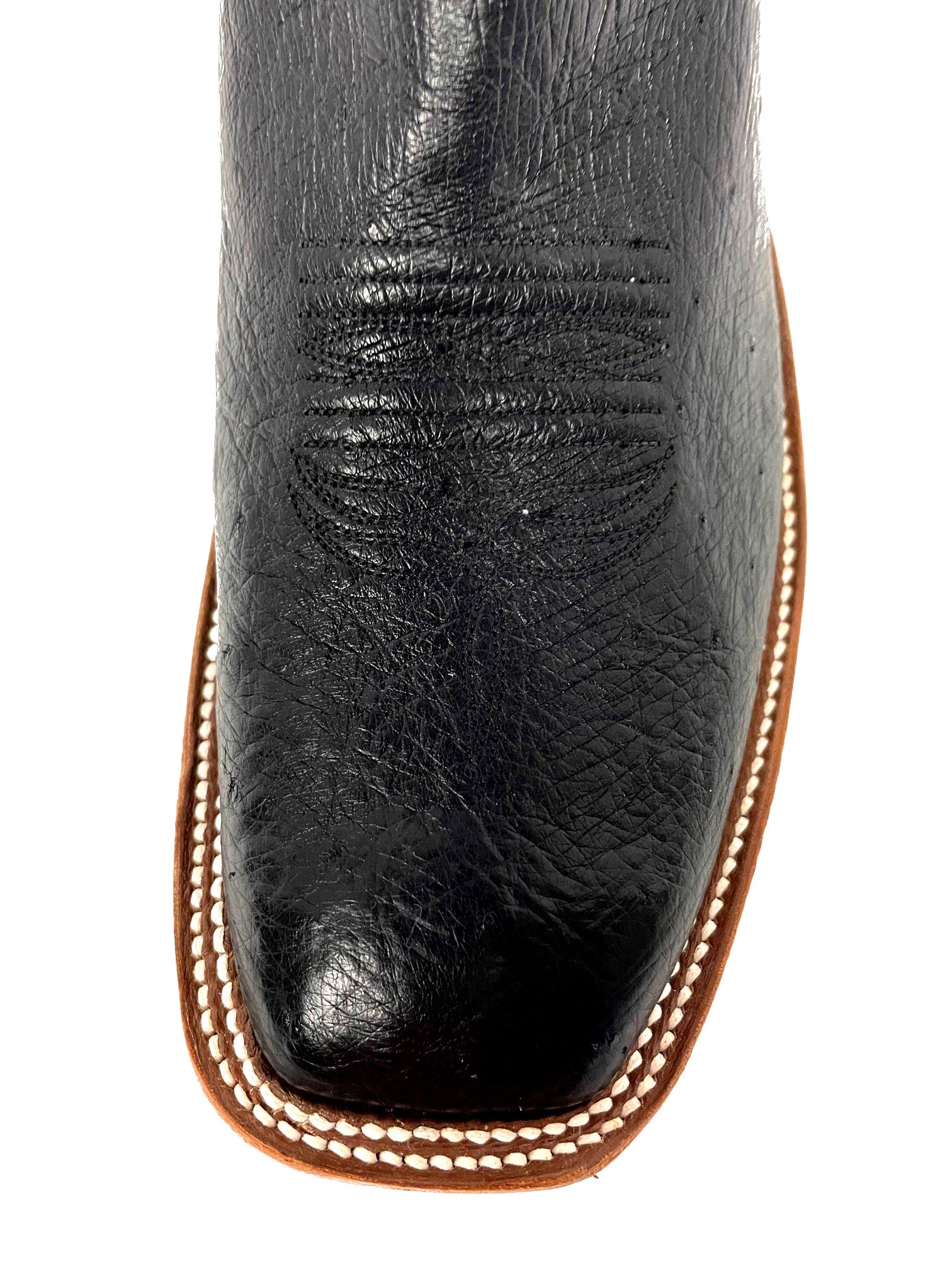 Rios of Mercedes Black & Purple Smooth Ostrich