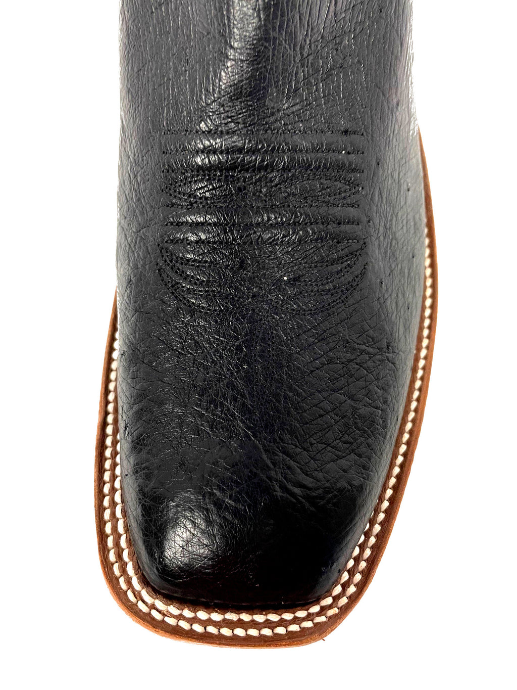 Rios of Mercedes Black & Purple Smooth Ostrich