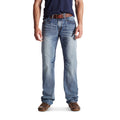 Ariat 10017511 Men's M4 Coltrane Low Rise Bootcut Jeans, Light Wash, Relaxed Fit, 100% Cotton