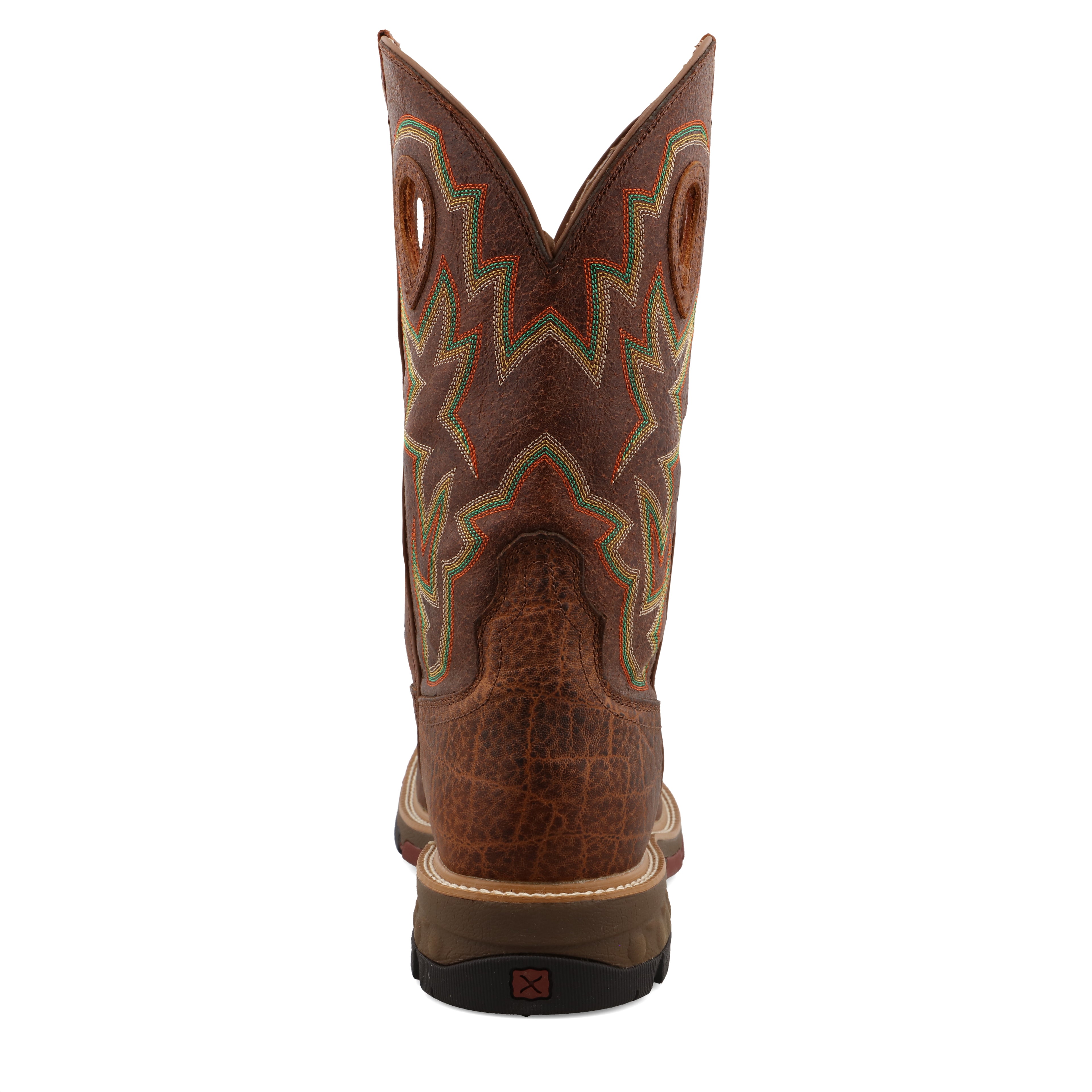 TWISTED X MEN'S TAN WESTERN WORK BOOTS - COMPOSITE TOE