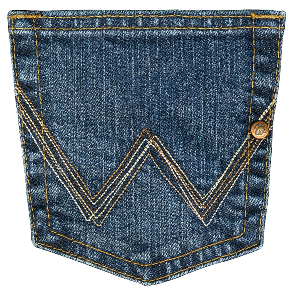 Wrangler WRQ20TB Womens Q-Baby Riding Jeans  Tuff Buck, Boot Cut, Stretch Denim
