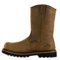 Thorogood 804-3239 Men's 11-inch Waterproof Wellington Work Boots  Safety Toe, Crazyhorse Leather