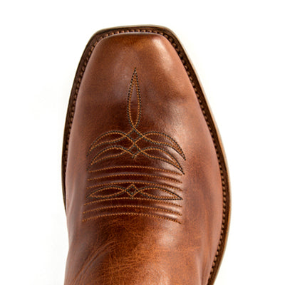 Rios of Mercedes R9024 Men's Redwood Mirage & Black Remuda Leather Cowboy Boots - Hybrid Sole