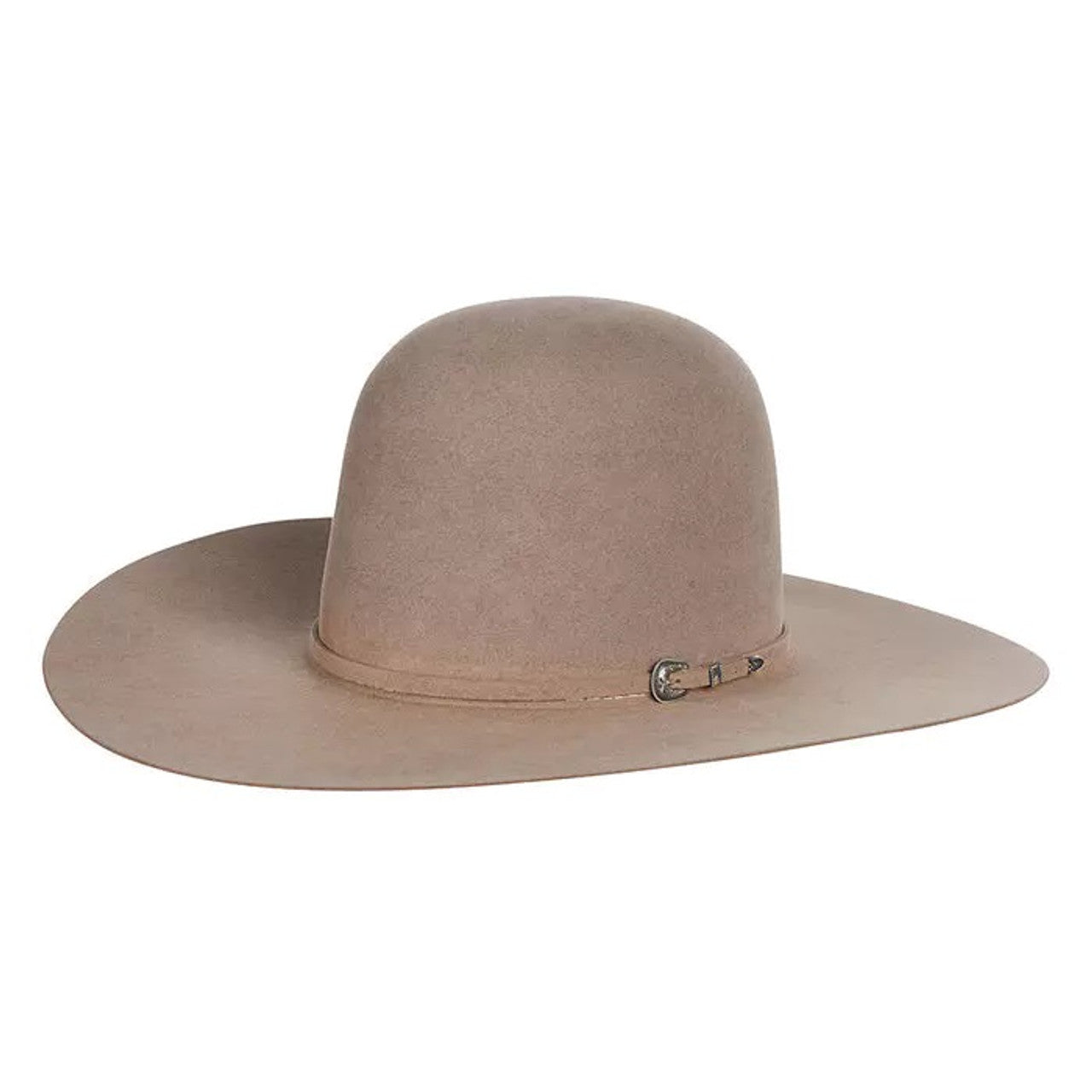 Rodeo King 60X Natural Mens Cowboy Hat  Premium Felt, Open Crown, 4.5" Brim