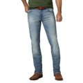 Wrangler 88MWZJK Mens Retro Jacksboro Jeans  Slim Fit, Straight Leg, Low Rise, Dark Wash