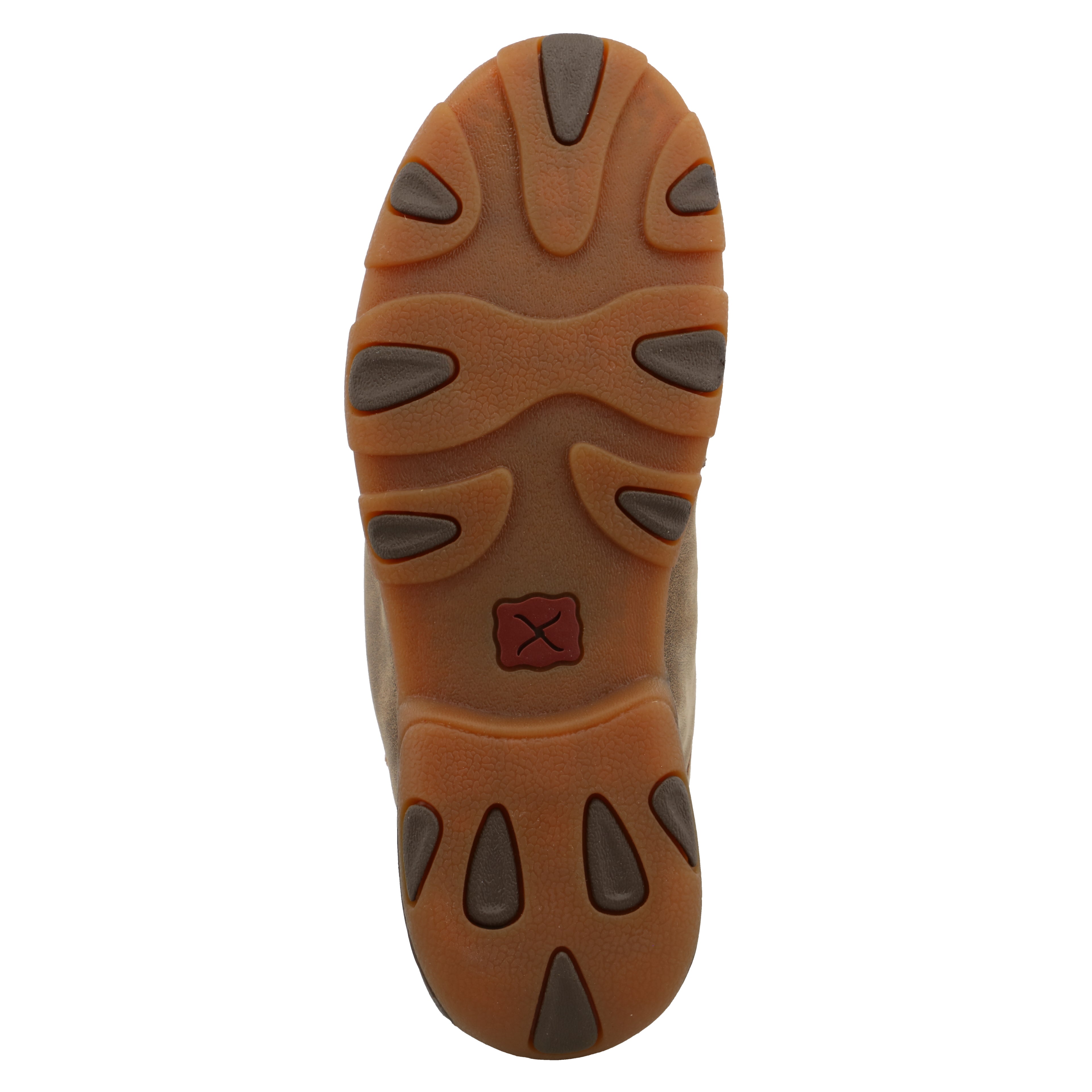 Twisted X YDM0030 Kids Basket Weave Chukka Driving Moc - Bomber & Tan, Full-Grain Leather, Moc Toe