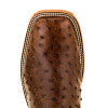ANDERSON BEAN S3004 WOMEN'S KANGO TABAC MAD DOG FULL QUILL OSTRICH COWBOY BOOT