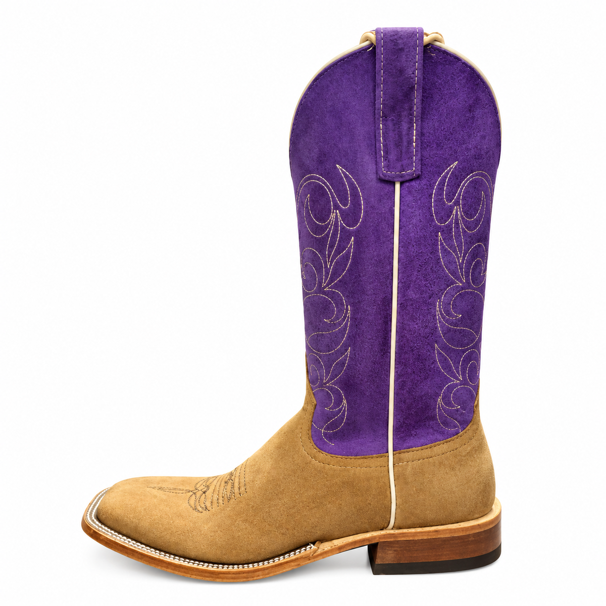 ANDERSON BEAN 323456 WOMEN'S TAN MAD DOG COWBOY BOOT