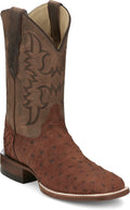 JUSTIN AQ8531 BELMONT FULL QUILL OSTRICH