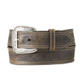 ARIAT A1012402 MEN'S TOOLED DOUBLE STITCHED BELT
